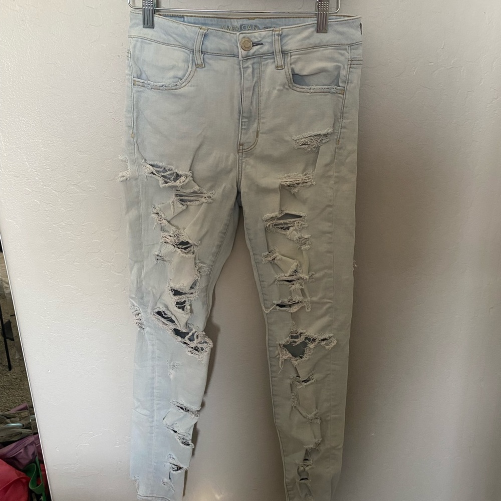 Ripped American Eagle jeans